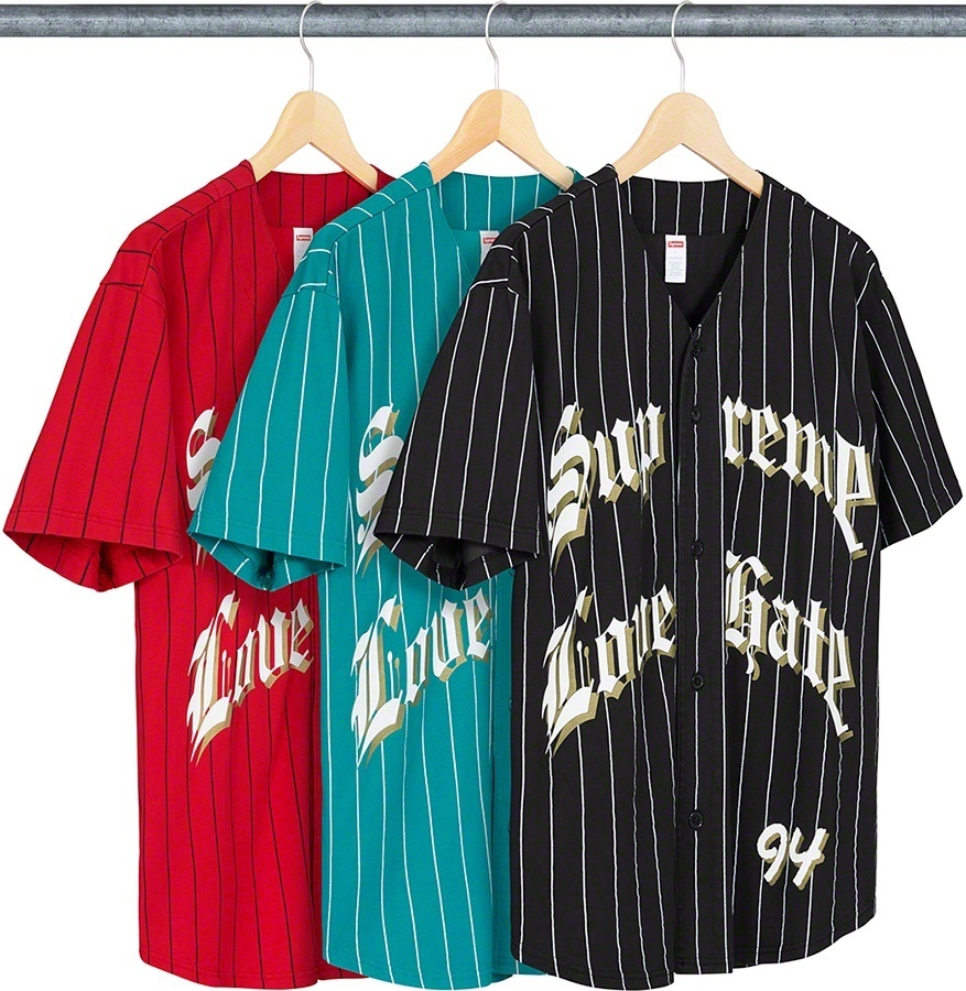 Love Hate Baseball Jersey